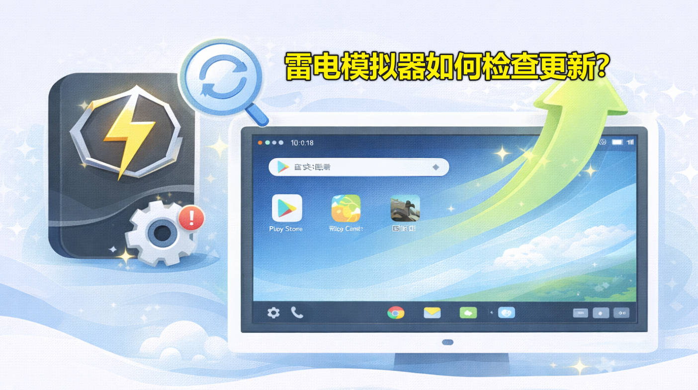 雷电模拟器如何检查更新
