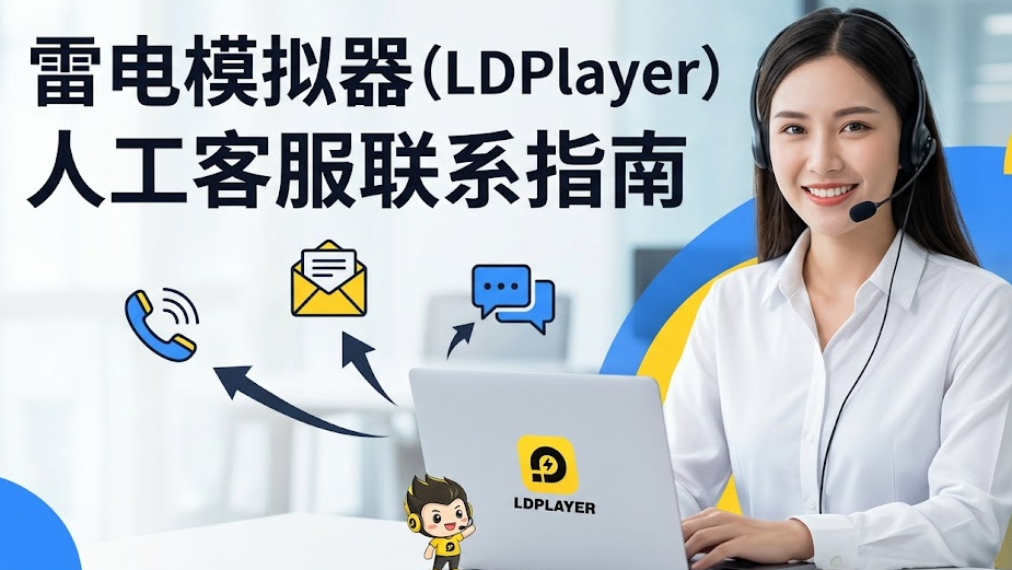 雷电模拟器如何联系人工客服