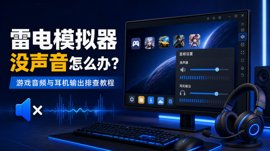 雷电模拟器没声音怎么办封面图